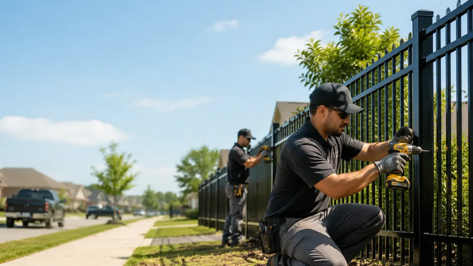 Metal Fence Installation in Chanute, KS